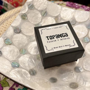 TOPANGA Accessories　青い鳥ピアス