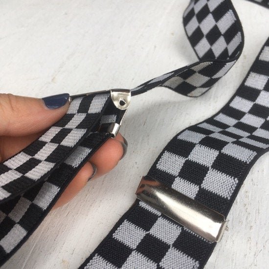 TOPANGA ACCESSORIES Clip Suspenders Check