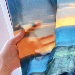 Sunset Beach Tapestry Type F 230 x 180 cm