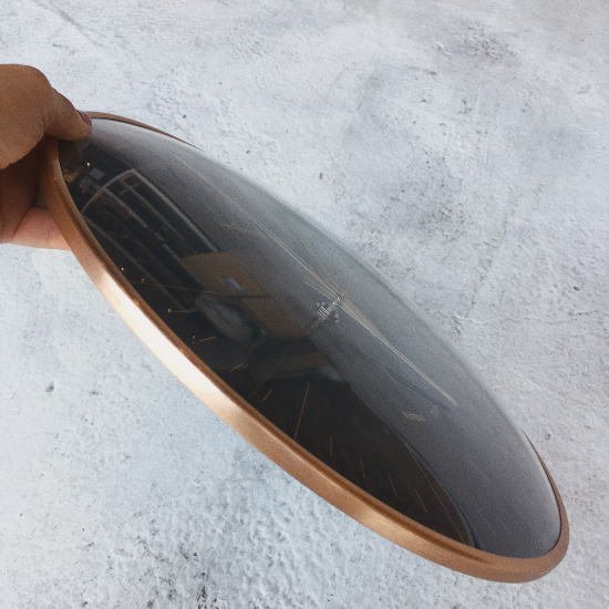 レトロフューチャーウォールクロック　ブラック