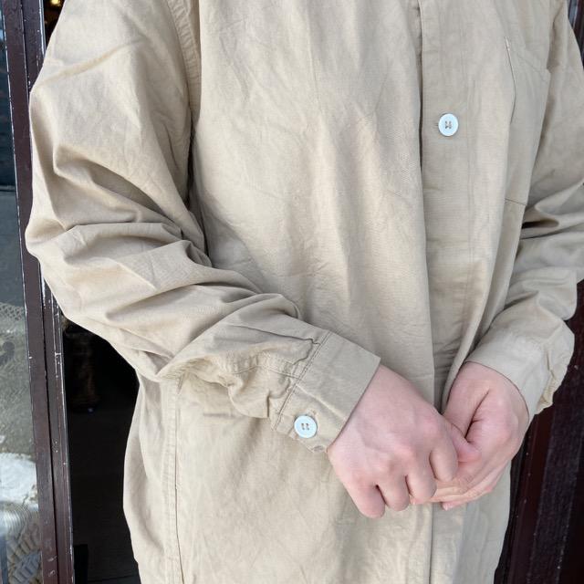 Swedish style grandpa shirt, beige