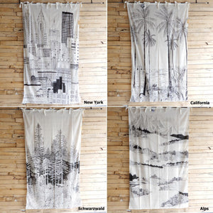 Landscape Curtain 110×180cm Paris