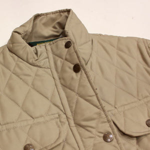 Hunter Outdoor England　Barley Fitted キルティングスリムジャケット　ベージュ